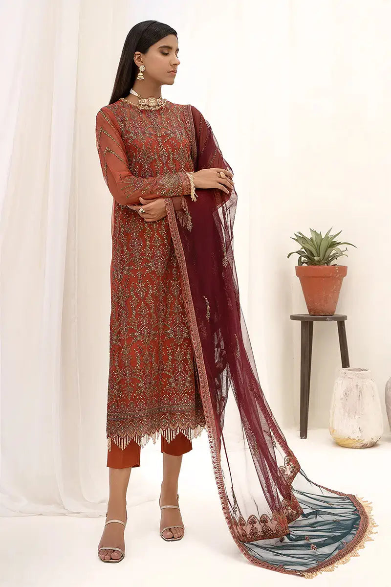 Zarif | Nazneen Formals | ZN 05 IRIS - by - Libasekhas UK - Registered Vendor of : Zarif - 100% Original Designer Dresss