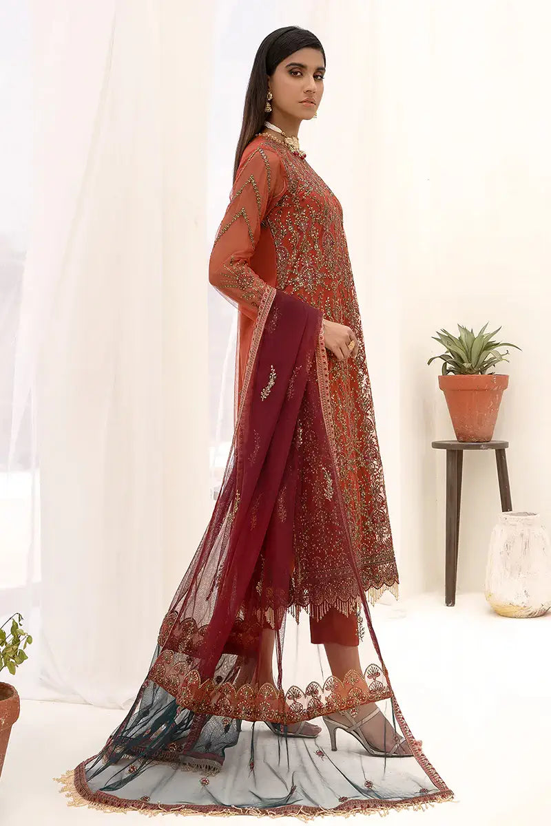 Zarif | Nazneen Formals | ZN 05 IRIS - by - Libasekhas UK - Registered Vendor of : Zarif - 100% Original Designer Dresss