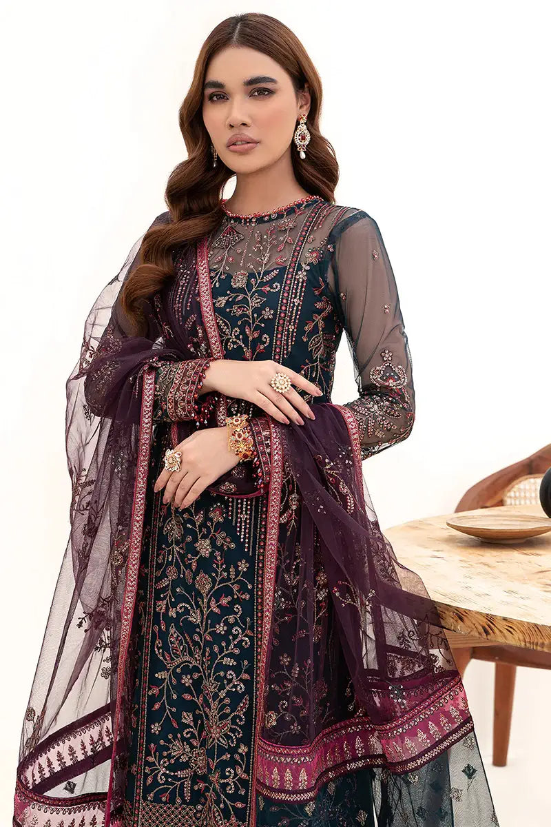 Zarif | Nazneen Formals | ZN 01 GLORY - by - Libasekhas UK - Registered Vendor of : Zarif - 100% Original Designer Dresss