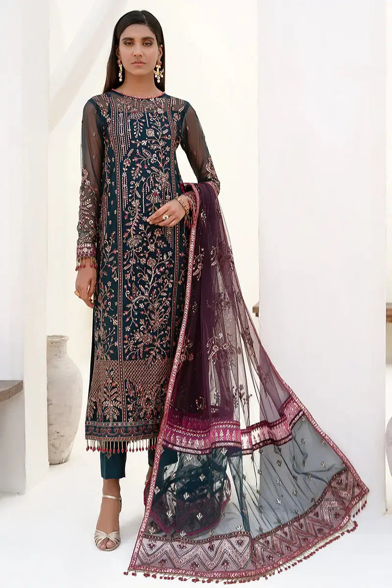 Zarif | Nazneen Formals | ZN 01 GLORY - by - Libasekhas UK - Registered Vendor of : Zarif - 100% Original Designer Dresss