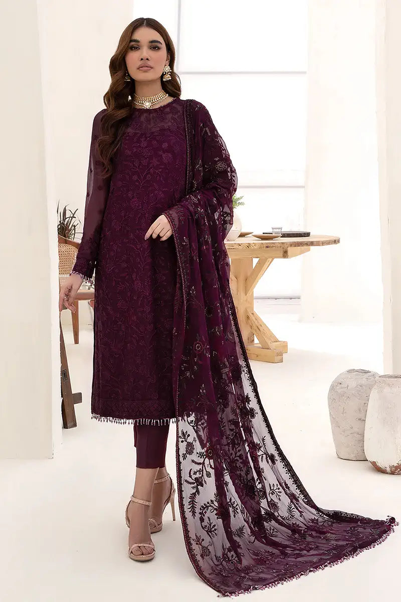 Zarif | Nazneen Formals | ZN 07 AMELIA - by - Libasekhas UK - Registered Vendor of : Zarif - 100% Original Designer Dresss