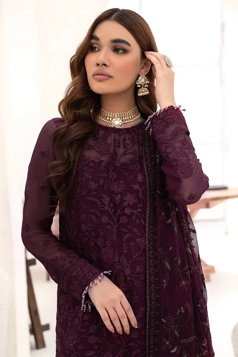 Zarif | Nazneen Formals | ZN 07 AMELIA - by - Libasekhas UK - Registered Vendor of : Zarif - 100% Original Designer Dresss