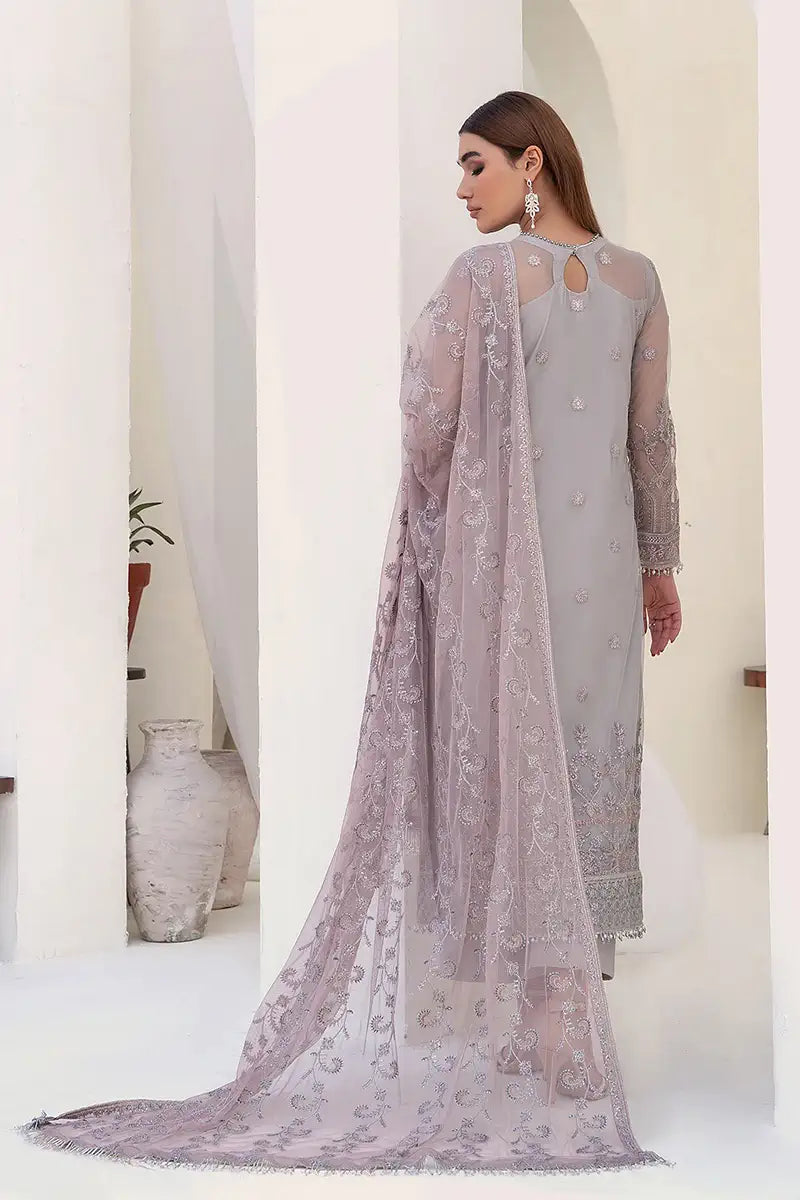 Zarif | Nazneen Formals | ZN 02 MISTY - by - Libasekhas UK - Registered Vendor of : Zarif - 100% Original Designer Dresss