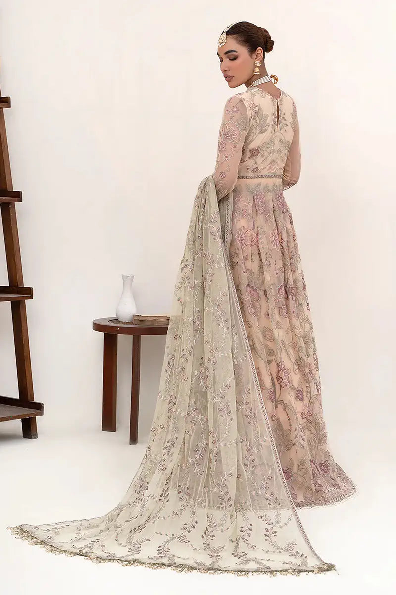 Zarif | Nazneen Formals | ZN 08 ROSERIE - by - Libasekhas UK - Registered Vendor of : Zarif - 100% Original Designer Dresss
