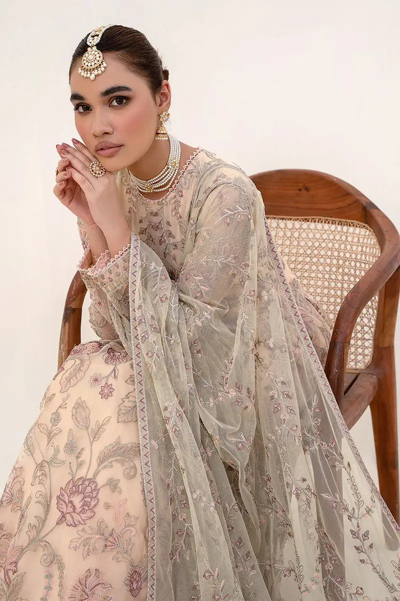 Zarif | Nazneen Formals | ZN 08 ROSERIE - by - Libasekhas UK - Registered Vendor of : Zarif - 100% Original Designer Dresss