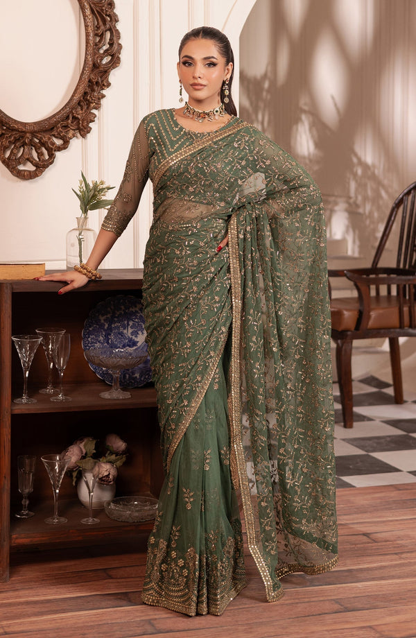 Zarif | Inayat Wedding Formals |  ZRI 04 SHABAB - by - Libasekhas UK - Registered Vendor of : zarif - 100% Original Designer Dresss