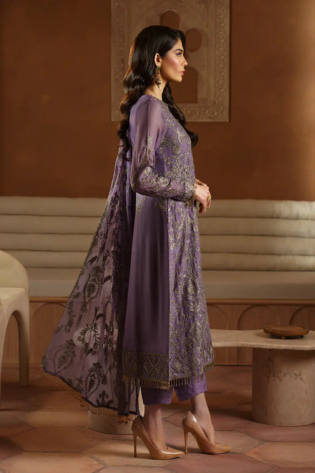 Zarif | Nauroz Festive Formals | ZFN 03 JAHAAN - by - Libasekhas UK - Registered Vendor of : Zarif - 100% Original Designer Dresss