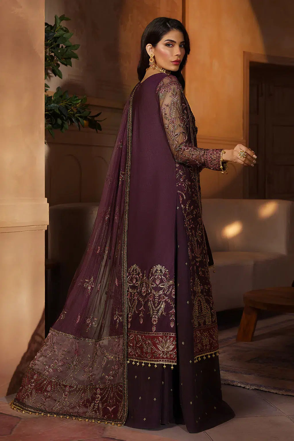 Zarif | Nauroz Festive Formals | ZFN 05 AARZOO - by - Libasekhas UK - Registered Vendor of : Zarif - 100% Original Designer Dresss