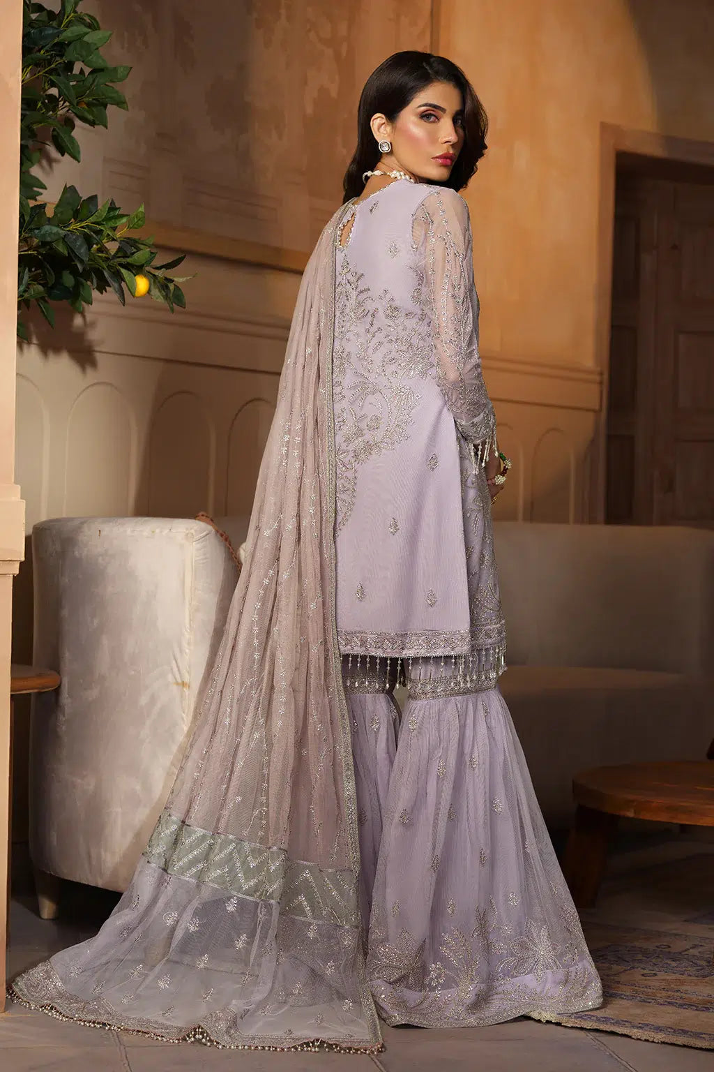 Zarif | Nauroz Festive Formals | ZFN 07 MEHER - by - Libasekhas UK - Registered Vendor of : Zarif - 100% Original Designer Dresss
