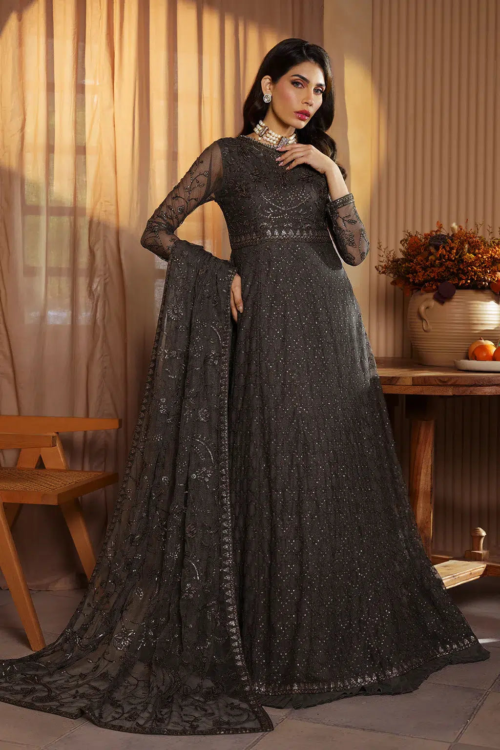Zarif | Nauroz Festive Formals | ZFN 06 DAREEN - by - Libasekhas UK - Registered Vendor of : Zarif - 100% Original Designer Dresss
