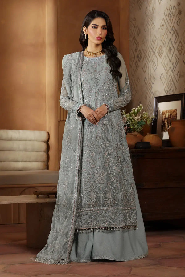 Zarif | Nauroz Festive Formals | ZFN 02 AMROZE - by - Libasekhas UK - Registered Vendor of : Zarif - 100% Original Designer Dresss