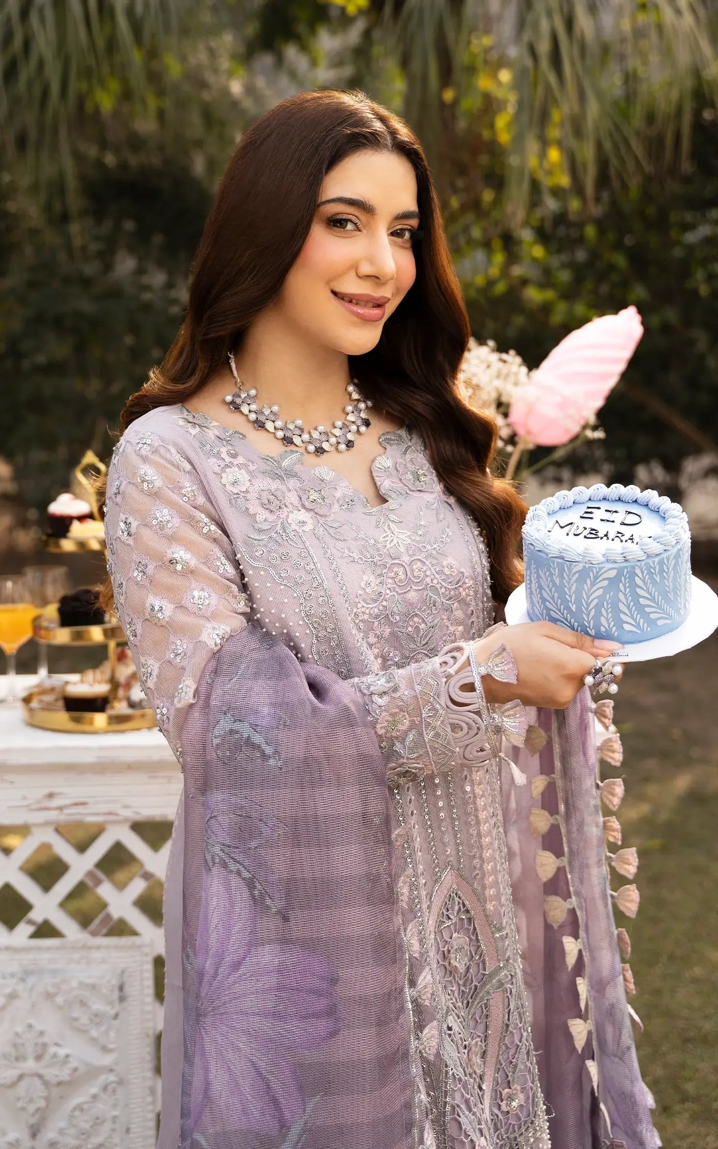 Asifa and Nabeel | Sunehri Eid 25 | Zarlish-(SEF25-02) - Ladies Clothes -  Libasekhas