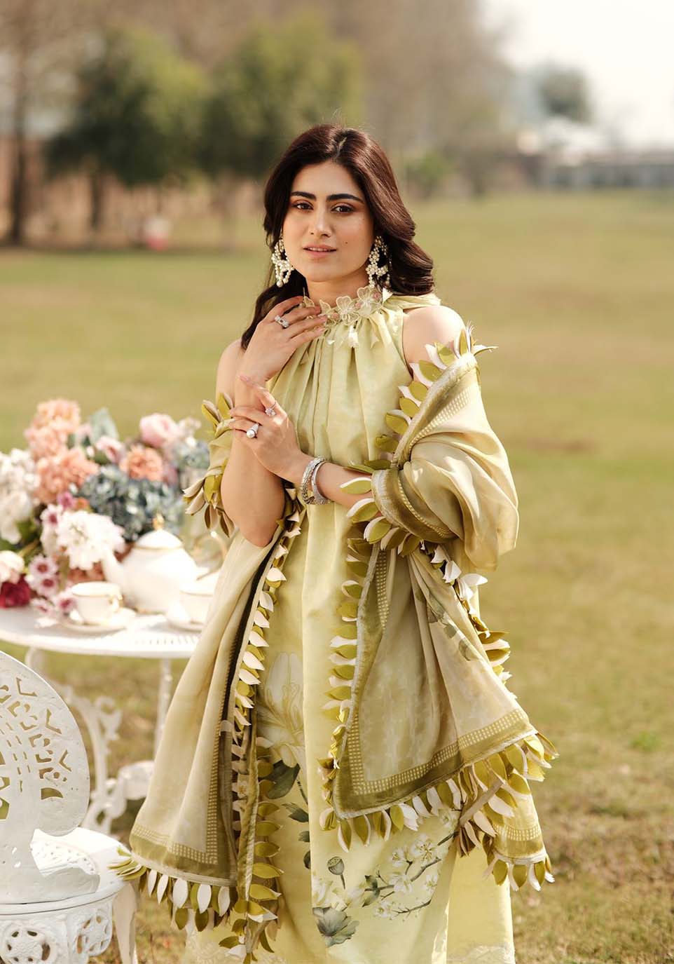 Zarqash | Luxe Lawn 24 | ZQ 13 - by - Libasekhas UK - Registered Vendor of : Zarqash - 100% Original Designer Dresss