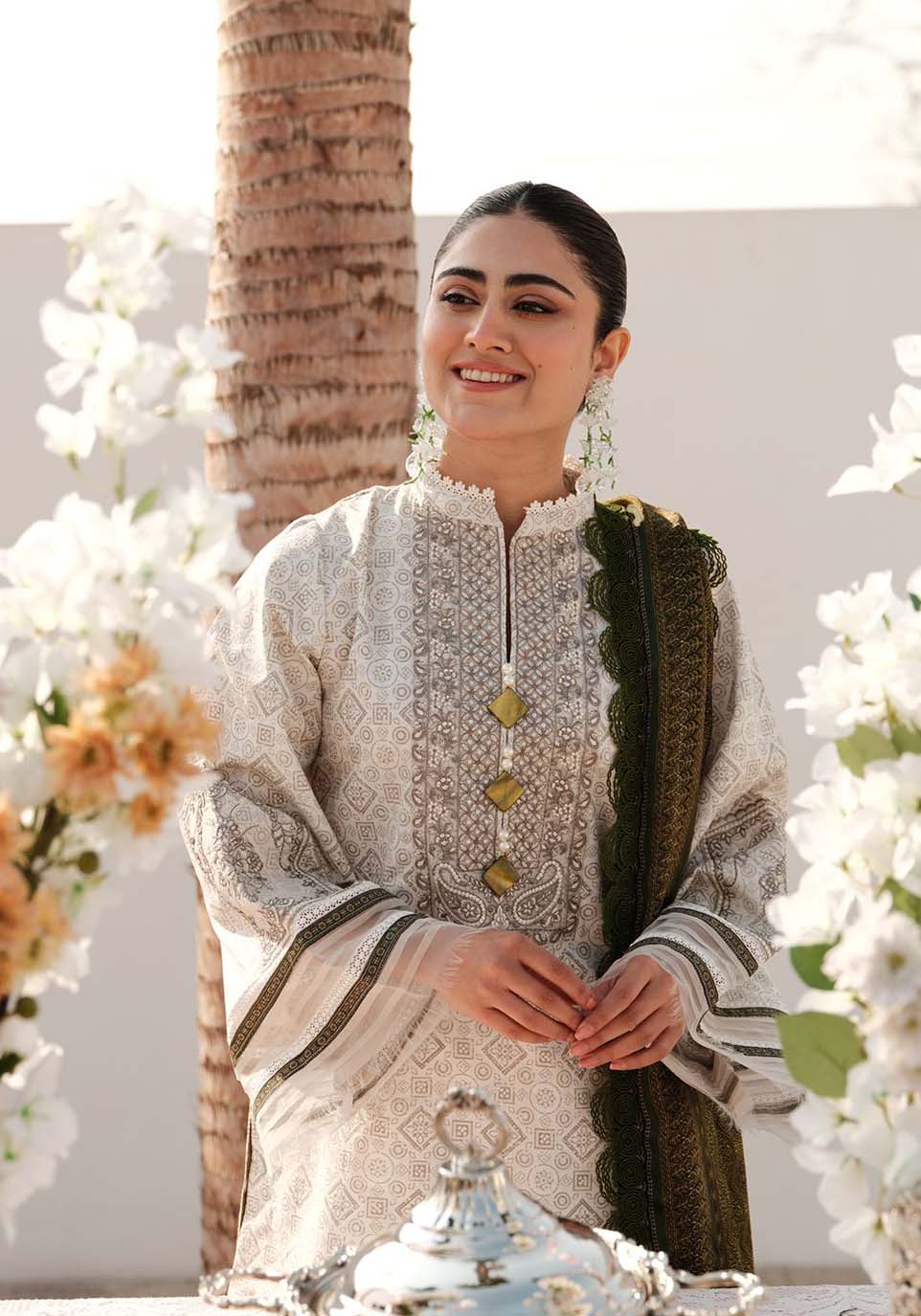Zarqash | Luxe Lawn 24 | ZQ 9 - by - Libasekhas UK - Registered Vendor of : Zarqash - 100% Original Designer Dresss