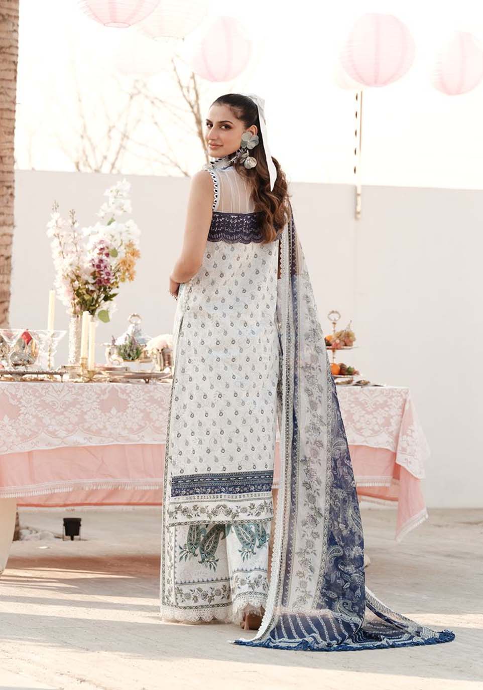 Zarqash | Luxe Lawn 24 | ZQ 10 - by - Libasekhas UK - Registered Vendor of : Zarqash - 100% Original Designer Dresss
