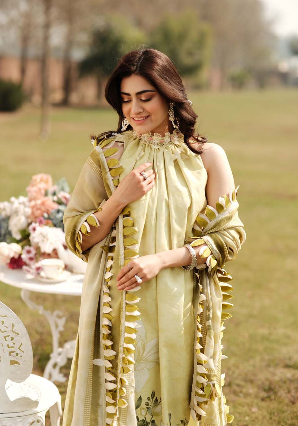 Zarqash | Luxe Lawn 24 | ZQ 13 - by - Libasekhas UK - Registered Vendor of : Zarqash - 100% Original Designer Dresss