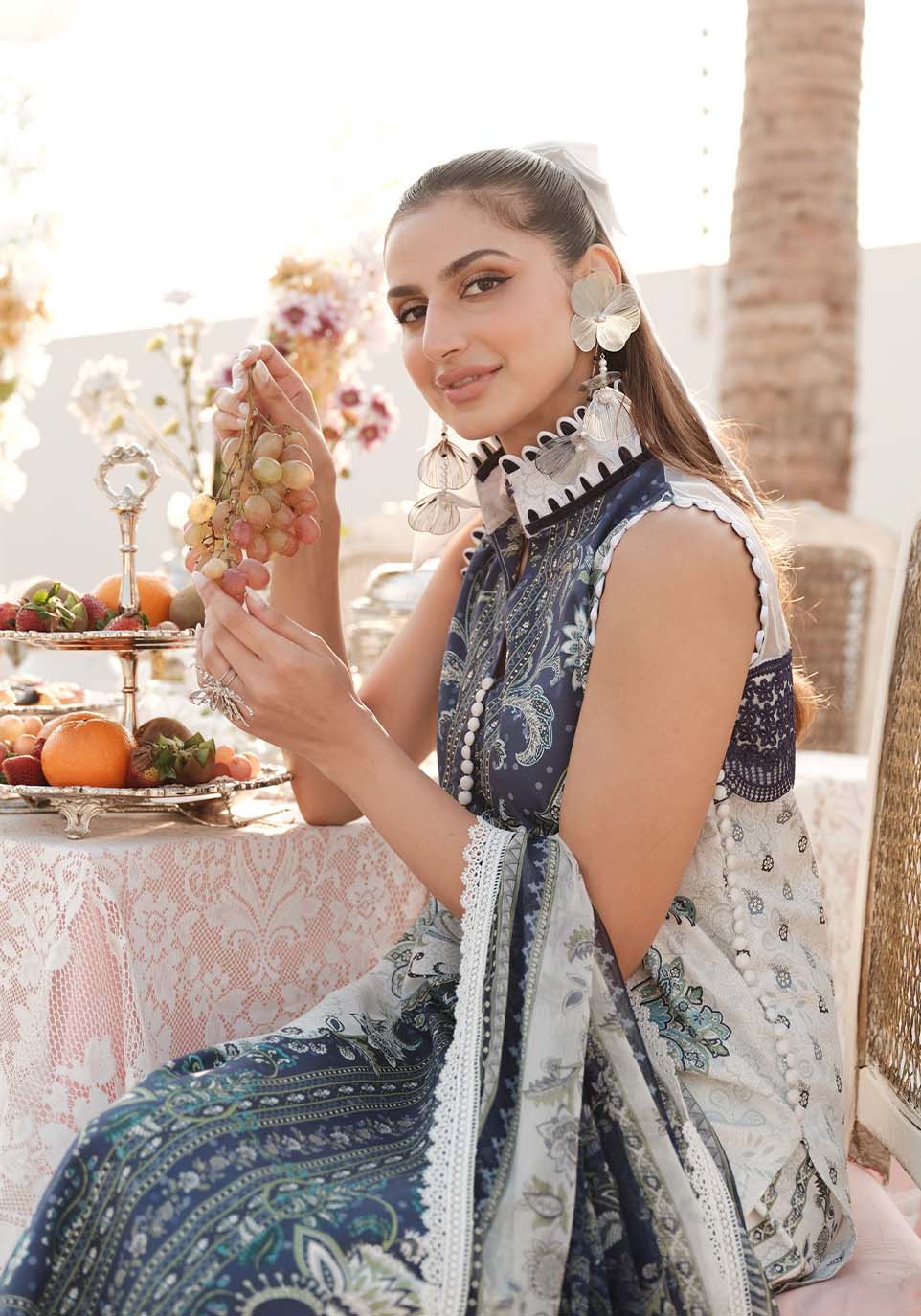 Zarqash | Luxe Lawn 24 | ZQ 10 - by - Libasekhas UK - Registered Vendor of : Zarqash - 100% Original Designer Dresss