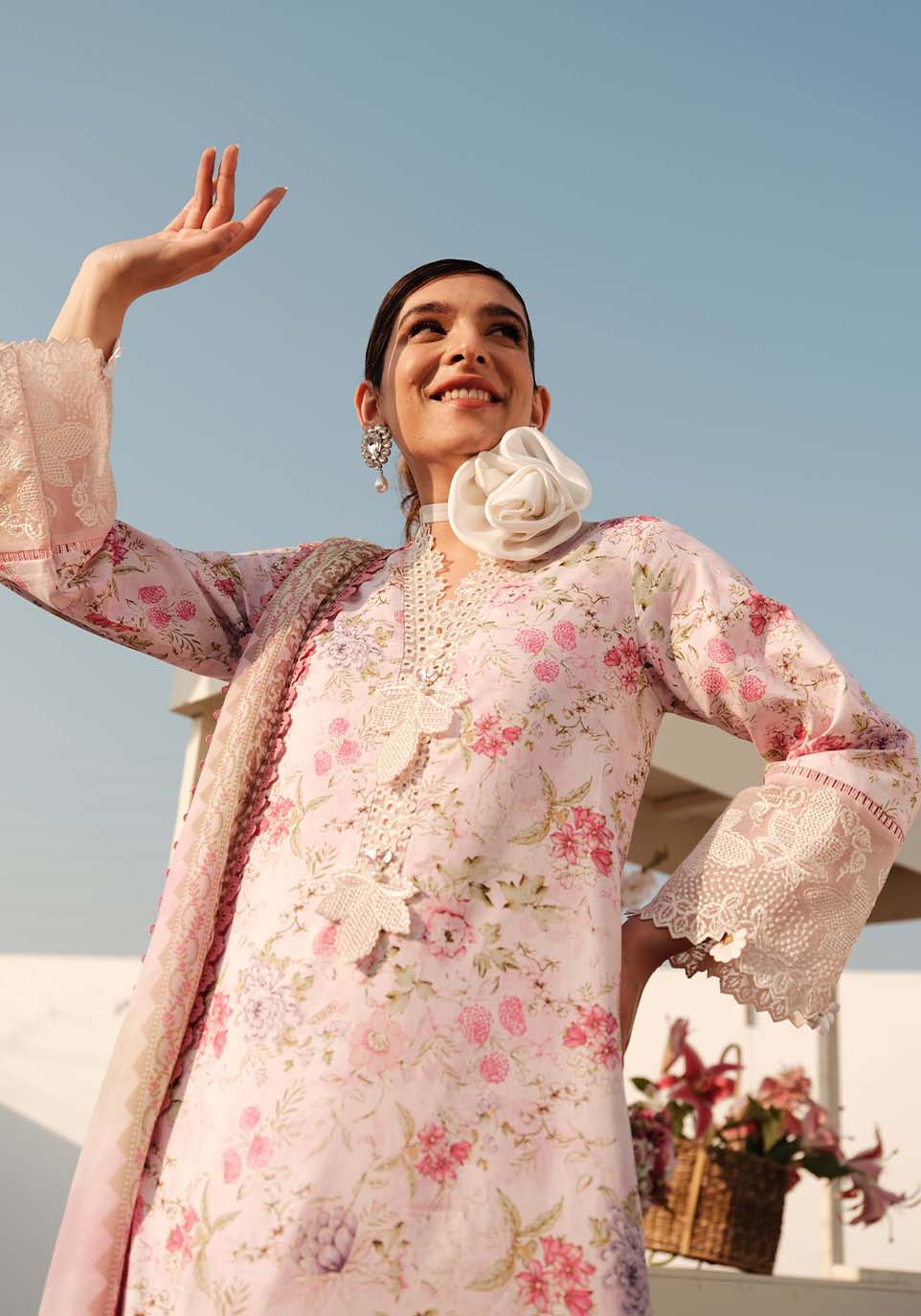 Zarqash | Luxe Lawn 24 | ZQ 12 - by - Libasekhas UK - Registered Vendor of : Zarqash - 100% Original Designer Dresss