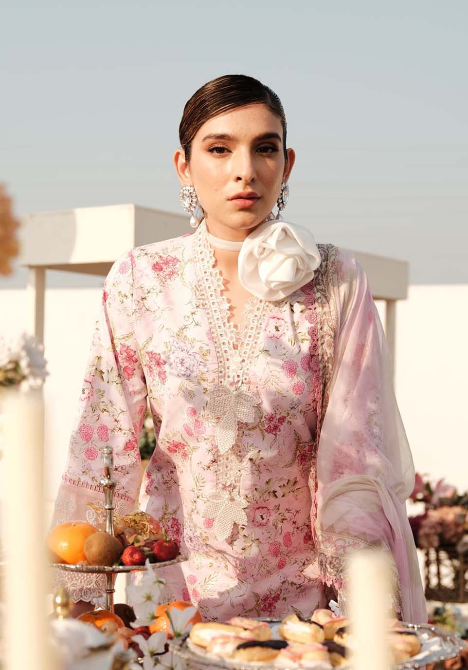 Zarqash | Luxe Lawn 24 | ZQ 12 - by - Libasekhas UK - Registered Vendor of : Zarqash - 100% Original Designer Dresss