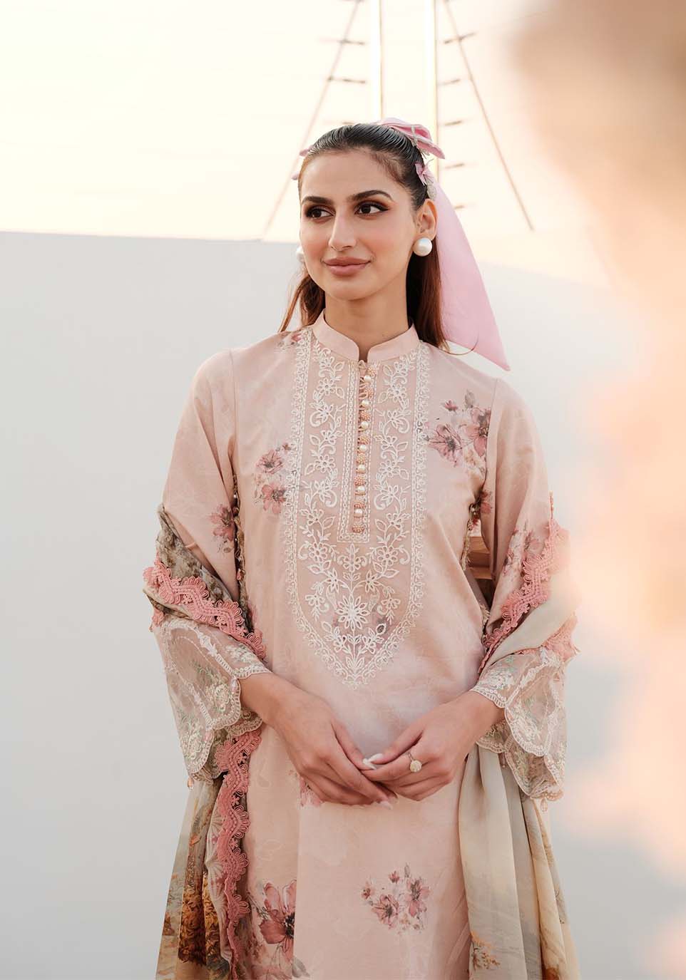 Zarqash | Luxe Lawn 24 | ZQ 11 - by - Libasekhas UK - Registered Vendor of : Zarqash - 100% Original Designer Dresss