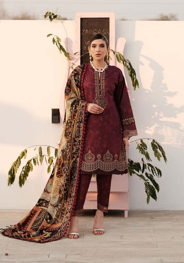 Zarqash | Luxe Lawn 24 | ZQ 6 - by - Libasekhas UK - Registered Vendor of : Zarqash - 100% Original Designer Dresss