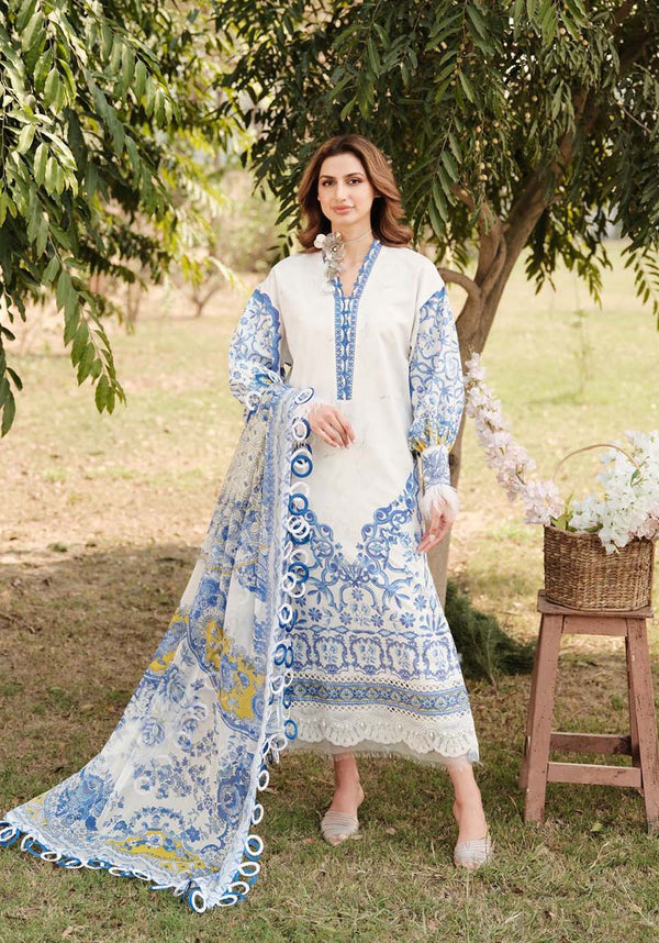 Zarqash | Luxe Lawn 24 | ZQ 7 - by - Libasekhas UK - Registered Vendor of : Zarqash - 100% Original Designer Dresss