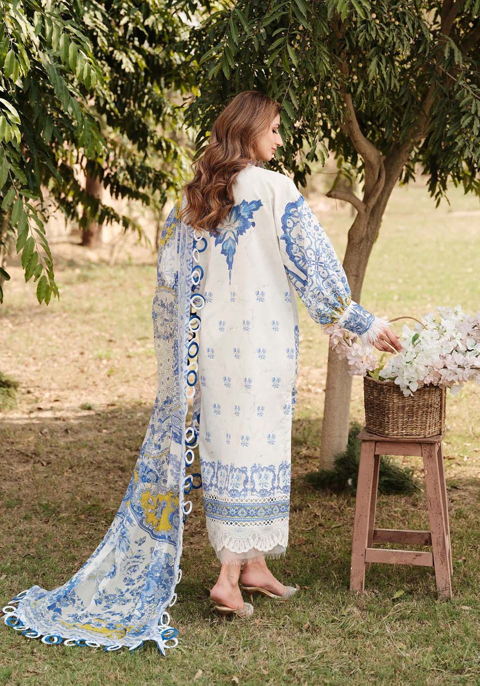 Zarqash | Luxe Lawn 24 | ZQ 7 - by - Libasekhas UK - Registered Vendor of : Zarqash - 100% Original Designer Dresss