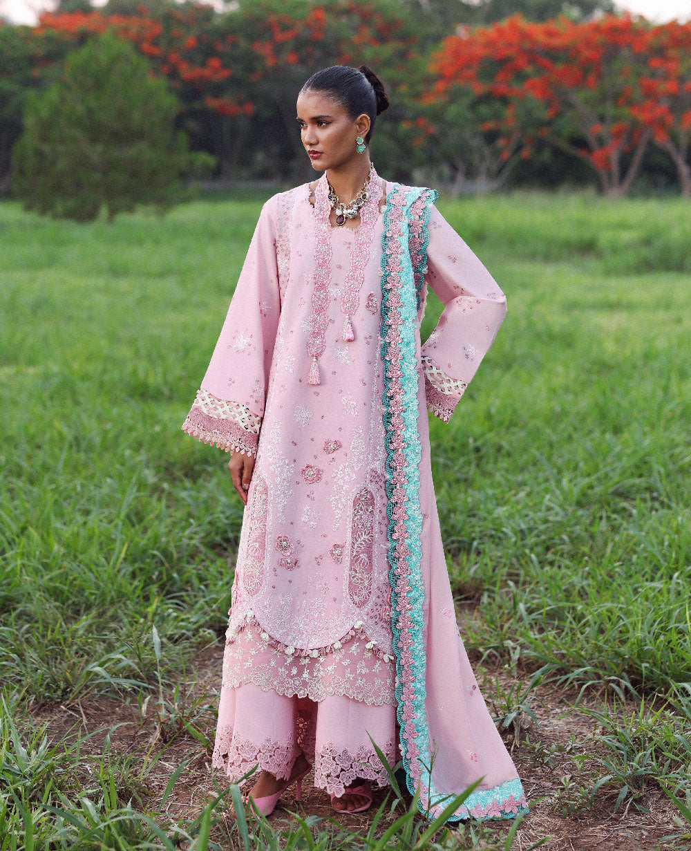 Republic Womenswear | Lilas Lawn 26 | Zayra - by Libasekhas - Registered Vendor of : Republic Womenswear - 100% Original Designer Dress