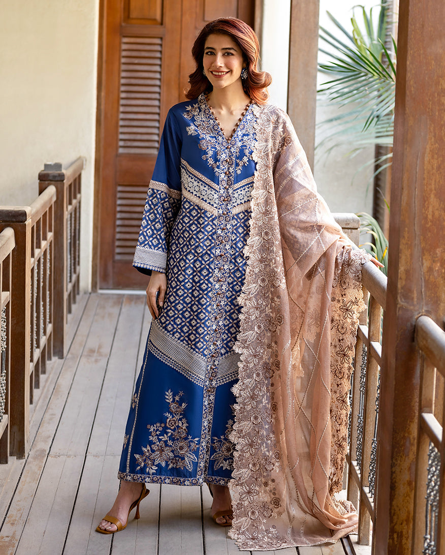 Mushq | Astoria Lawn 26 | Zenith - by Libasekhas UK - Registered Vendor of : Mushq - 100% Original Designer Dress