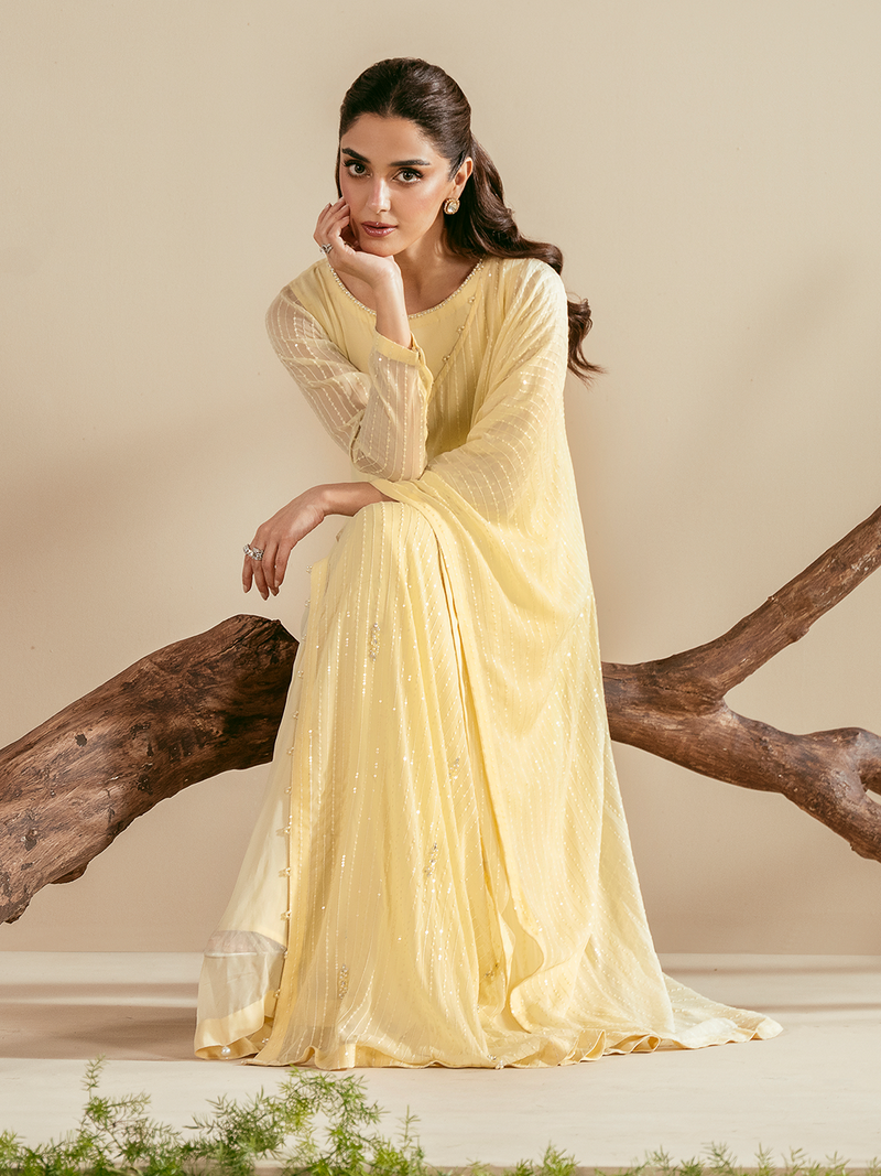 Ain | Luxe Edit | Ziya - by Libasekhas UK - Registered Vendor of : Ain - 100% Original Designer Dress