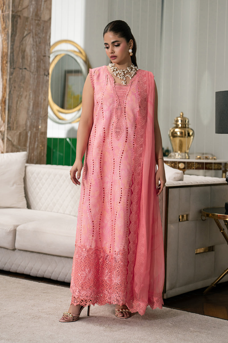 Rangrasiya | Carnation Eid Edit 26 | Zoey - by Libasekhas UK - Registered Vendor of : Rangrasiya - 100% Original Designer Dress