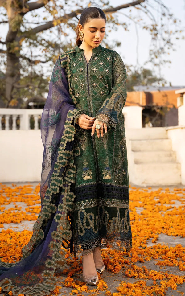 Asifa and Nabeel | Sunehri Eid 25 | Zohra-(SEF25-04) - by - Libasekhas UK - Registered Vendor of : Asifa and Nabeel - 100% Original Designer Dresss