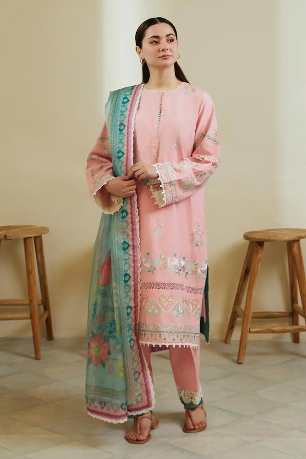 Zara Shahjahan | Coco Lawn 24 | ZOYA-8A - by - Libasekhas UK - Registered Vendor of : Zara Shahjahan - 100% Original Designer Dresss