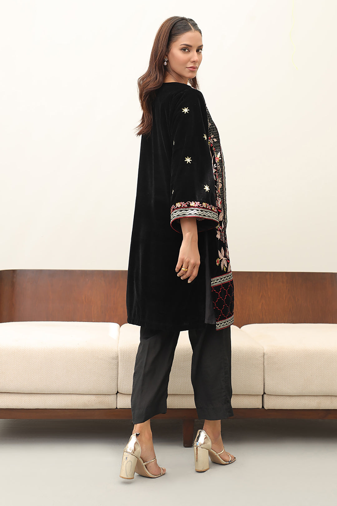 Zellbury | Winter Pret | Embroidered Kurta Trouser - 3273 - by - Libasekhas UK - Registered Vendor of : Zellbury Women - 100% Original Designer Dresss