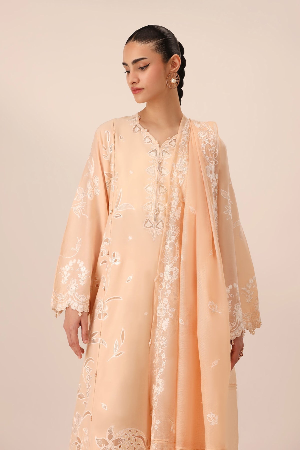 Elan | Stitched Pret 26 | NOORAI (EL26-06 A ST) - by Libasekhas UK - Registered Vendor of : Elan - 100% Original Designer Dress