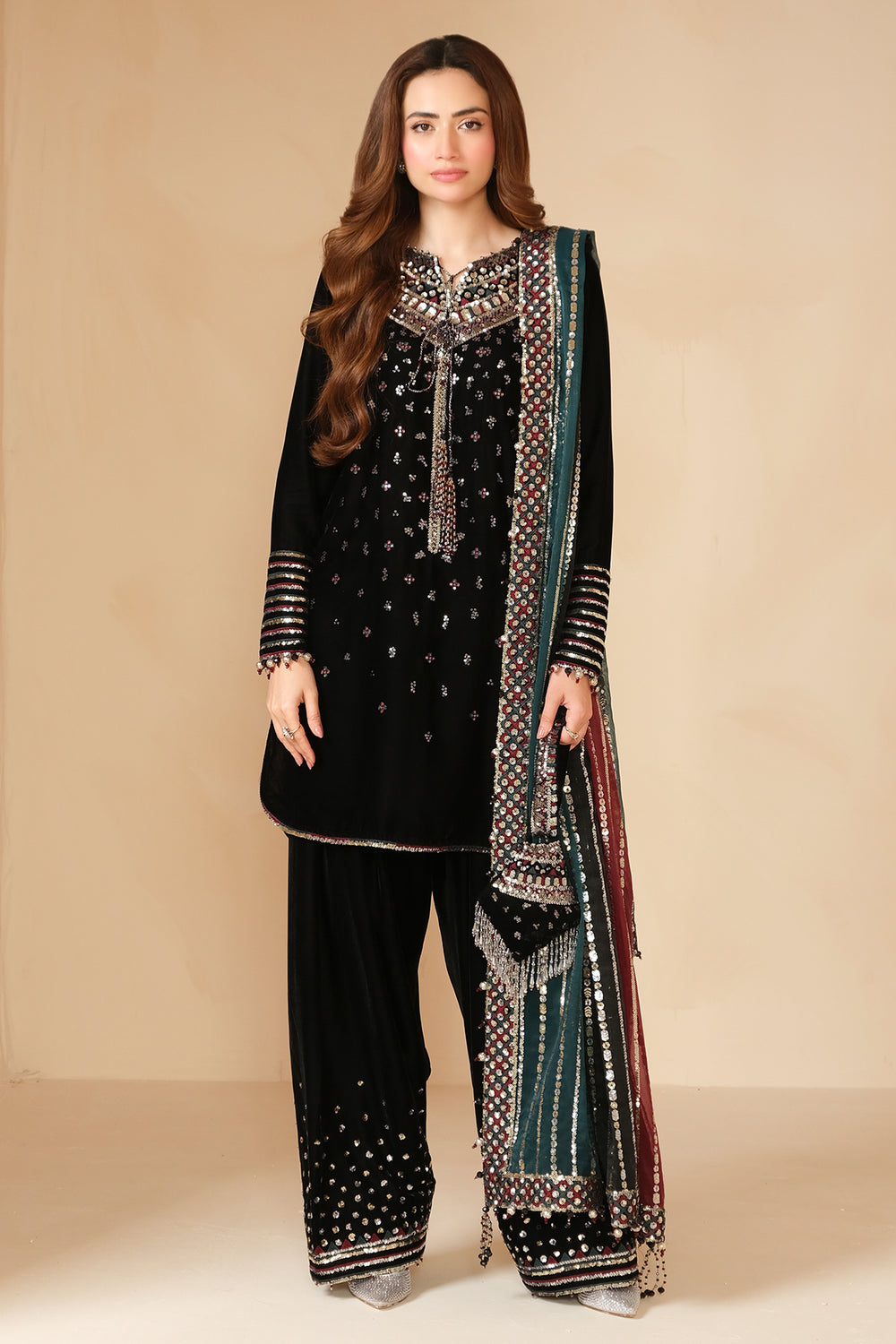 Jazmin | Velvet Edit 24 | Velvet Formal VF-2037 - by - Libasekhas UK - Registered Vendor of : Jazmin - 100% Original Designer Dresss
