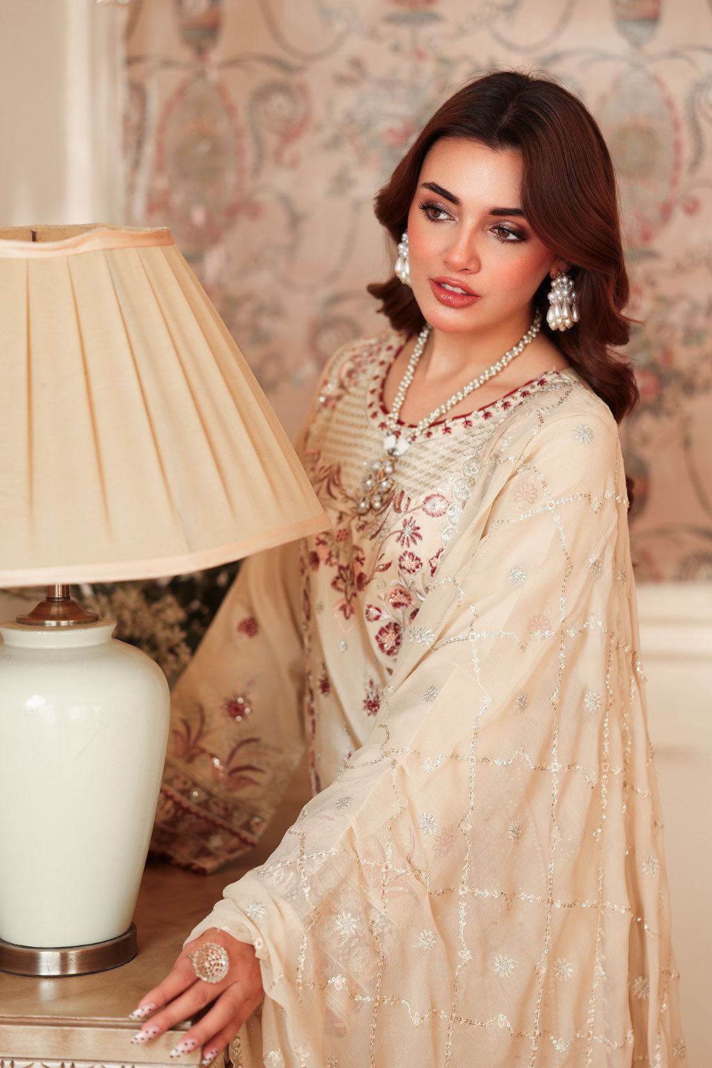 Ramsha | Aangan Luxury Raw silk | AA-207 - by Libasekhas UK - Registered Vendor of : Ramsha - 100% Original Designer Dress