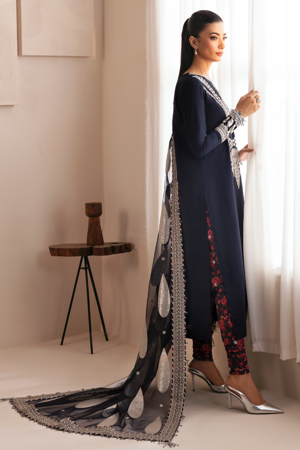 Jazmin | Formals Collection | Raw Silk UR-7033 - by - Libasekhas UK - Registered Vendor of : Jazmin - 100% Original Designer Dresss