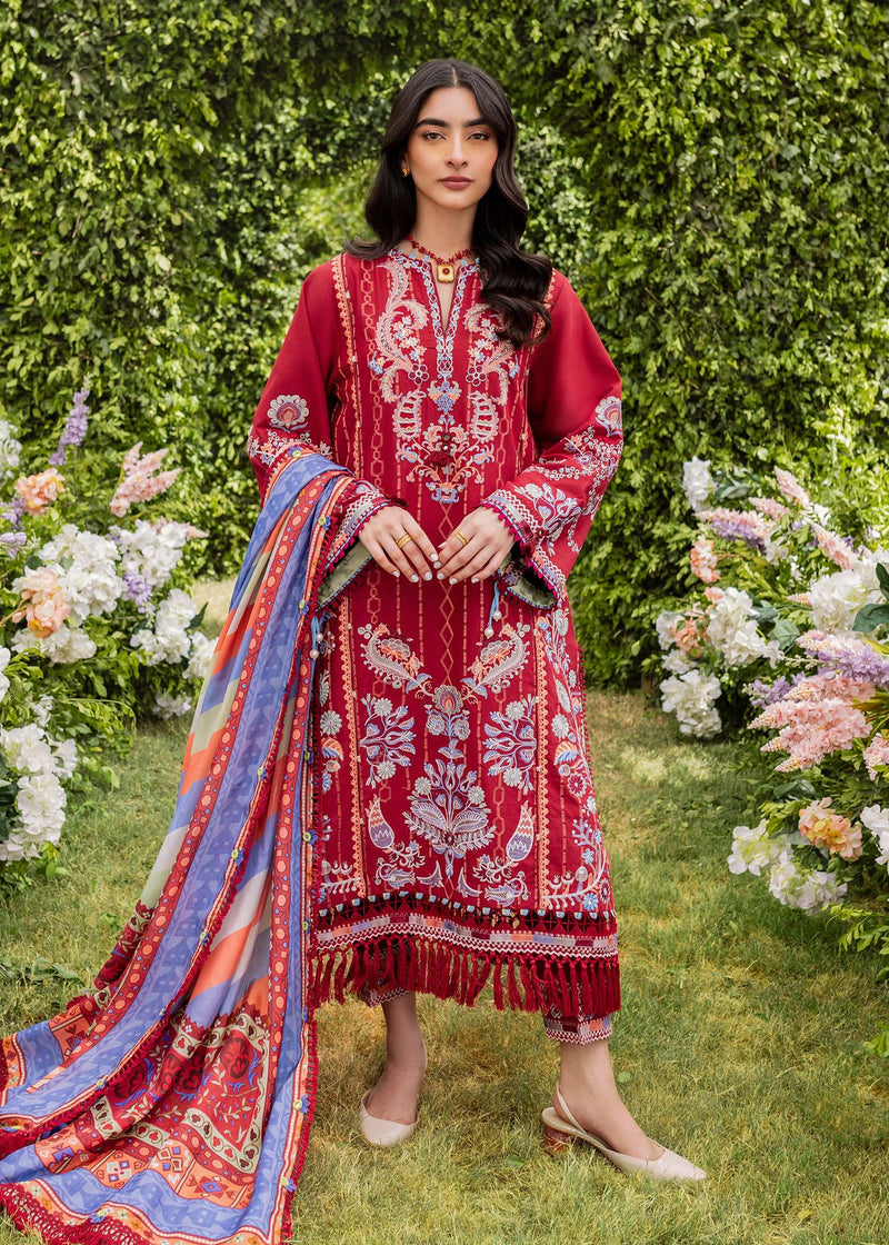 Sadaf Fawad Khan | Lawn 24 | Suzani (B) - by - Libasekhas UK - Registered Vendor of : Sadaf Fawad Khan - 100% Original Designer Dresss