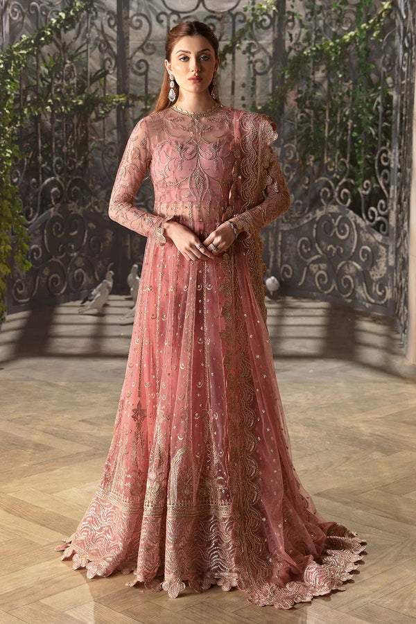 Afrozeh | La Fuchsia 24 | Rosa - by - Libasekhas UK - Registered Vendor of : Afrozeh - 100% Original Designer Dresss