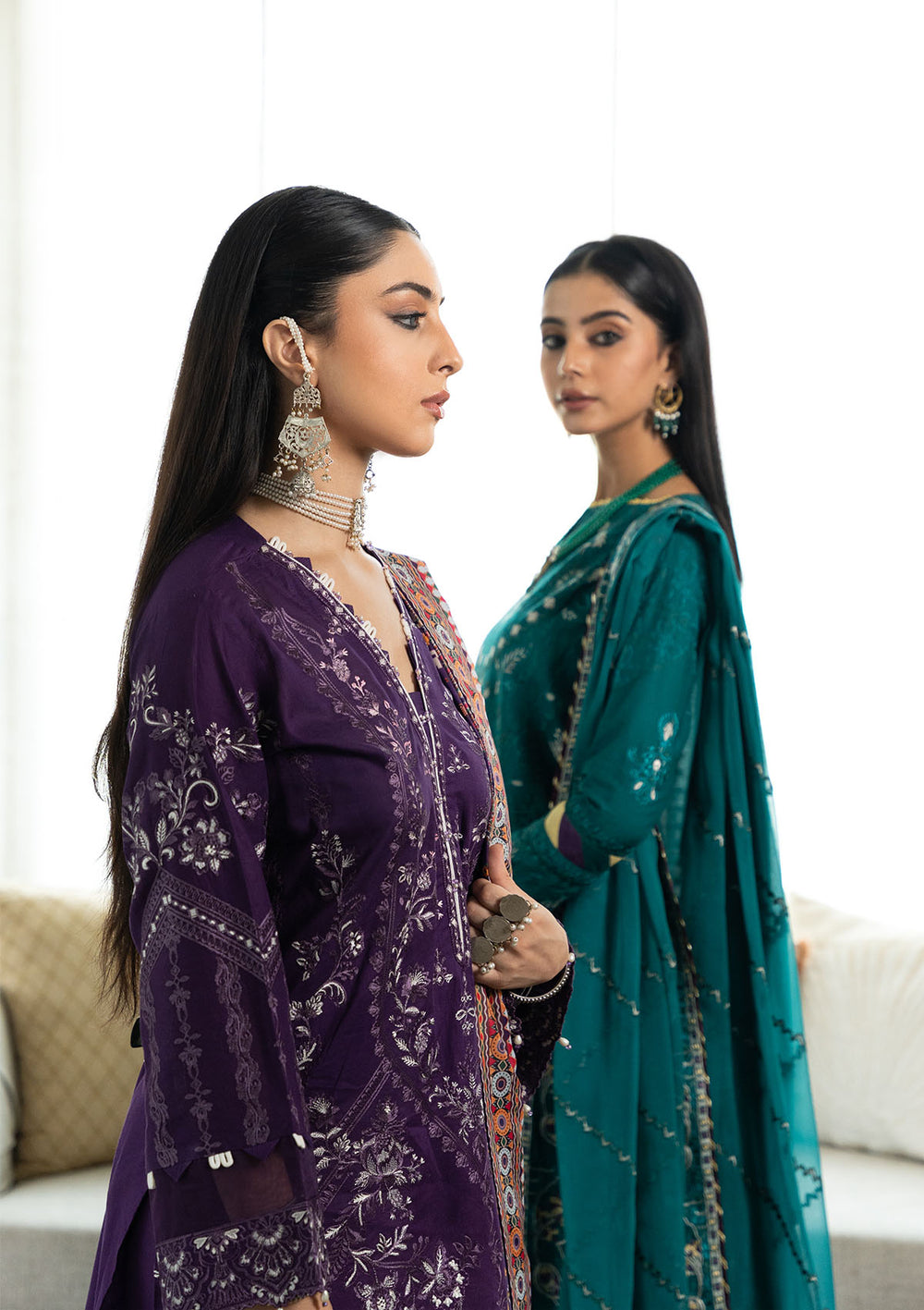 Aik Atelier | Samah Lawn 24 | LOOK 04 - by - Libasekhas UK - Registered Vendor of : Aik Atelier - 100% Original Designer Dresss