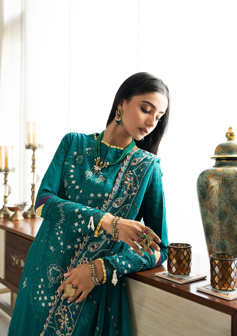 Aik Atelier | Samah Lawn 24 | LOOK 04 - by - Libasekhas UK - Registered Vendor of : Aik Atelier - 100% Original Designer Dresss
