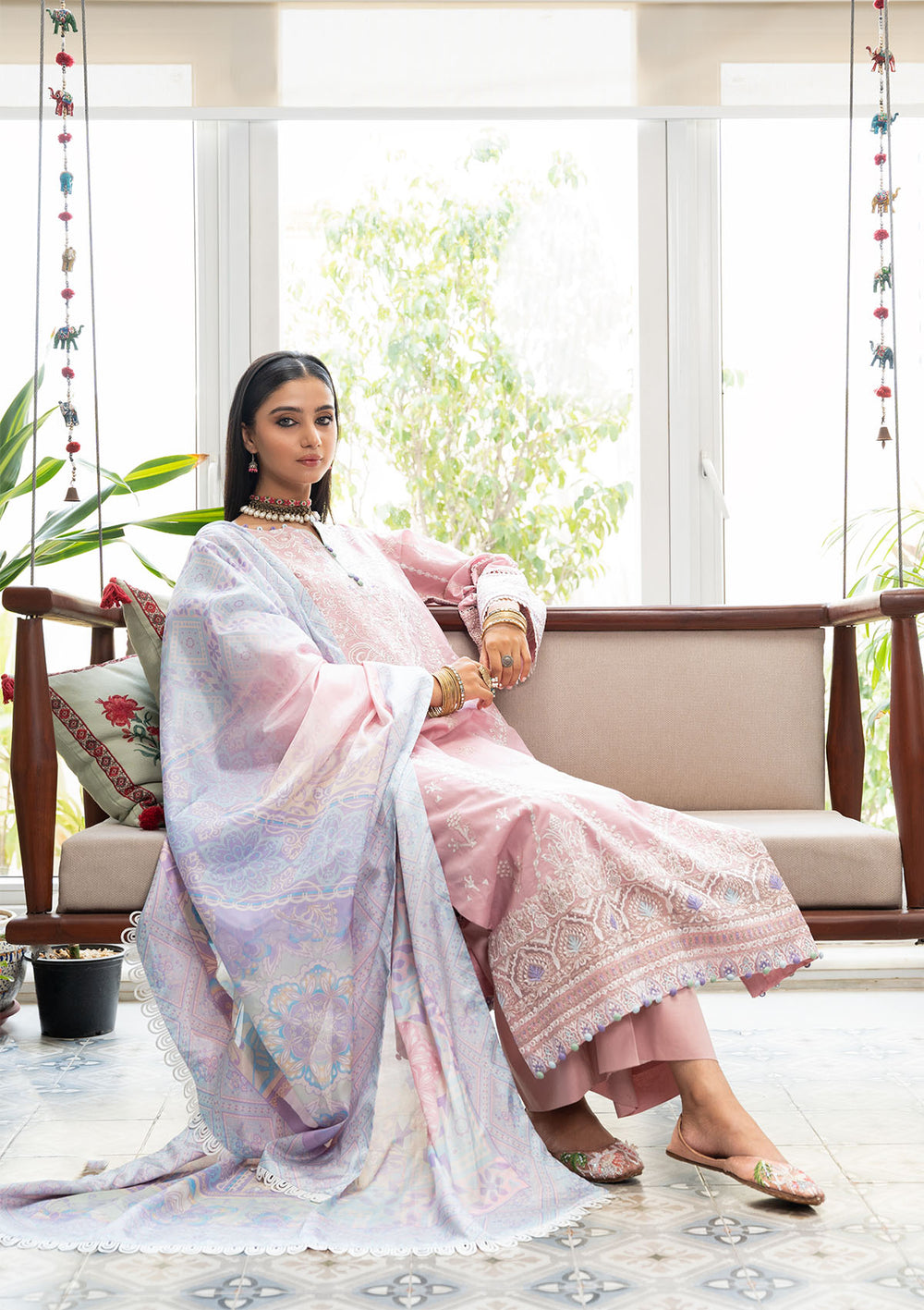 Aik Atelier | Samah Lawn 24 | LOOK 06 - by - Libasekhas UK - Registered Vendor of : Aik Atelier - 100% Original Designer Dresss