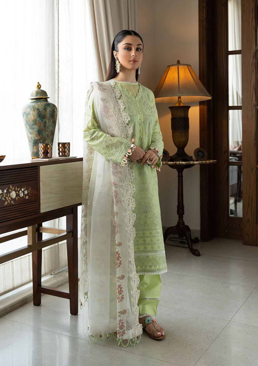 Aik Atelier | Samah Lawn 24 | LOOK 07 - by - Libasekhas UK - Registered Vendor of : Aik Atelier - 100% Original Designer Dresss