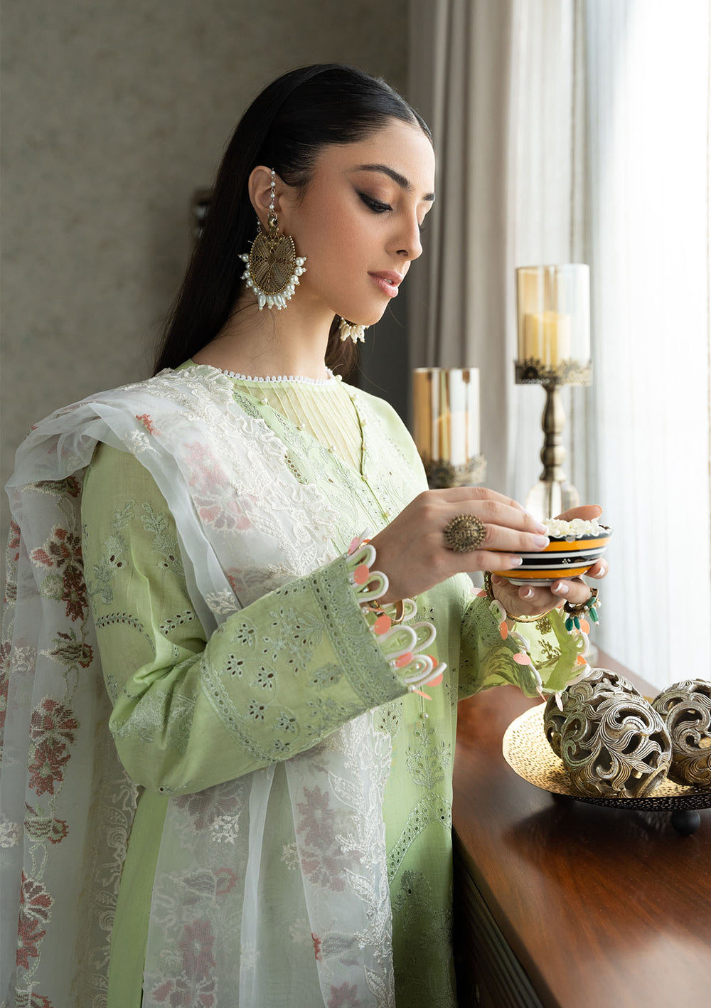 Aik Atelier | Samah Lawn 24 | LOOK 07 - by - Libasekhas UK - Registered Vendor of : Aik Atelier - 100% Original Designer Dresss