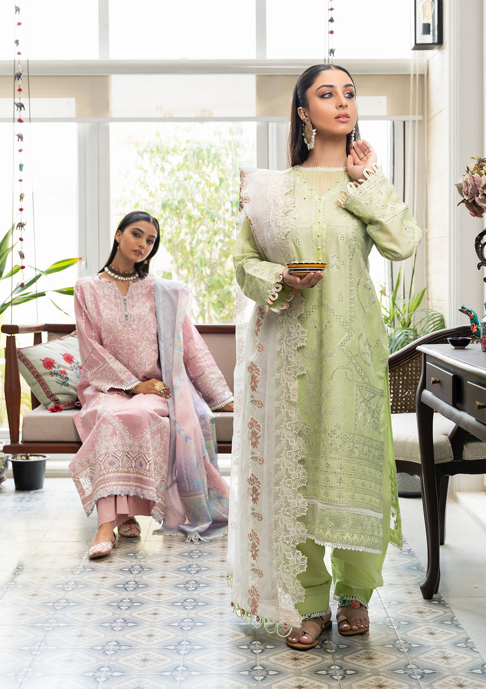 Aik Atelier | Samah Lawn 24 | LOOK 07 - by - Libasekhas UK - Registered Vendor of : Aik Atelier - 100% Original Designer Dresss
