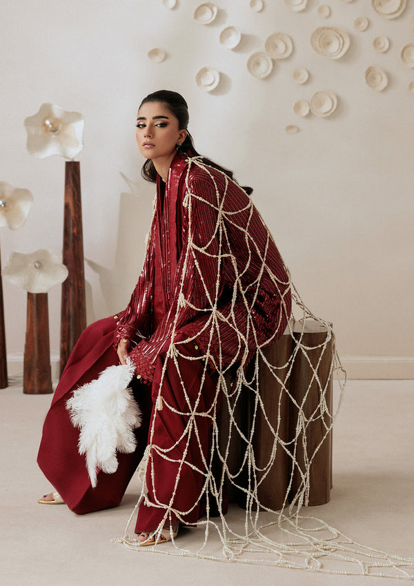 Aik Atelier | Aik Sham 26 | VOL. 1 - LOOK 08 - by Libasekhas UK - Registered Vendor of : Aik Atelier - 100% Original Designer Dress