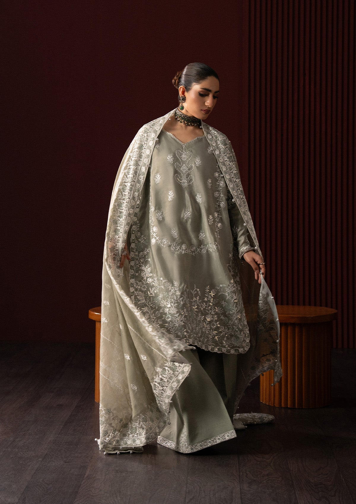 Aik Atelier | Lady Aik 25 | LOOK 06 - by Libasekhas UK - Registered Vendor of : Aik Atelier - 100% Original Designer Dress