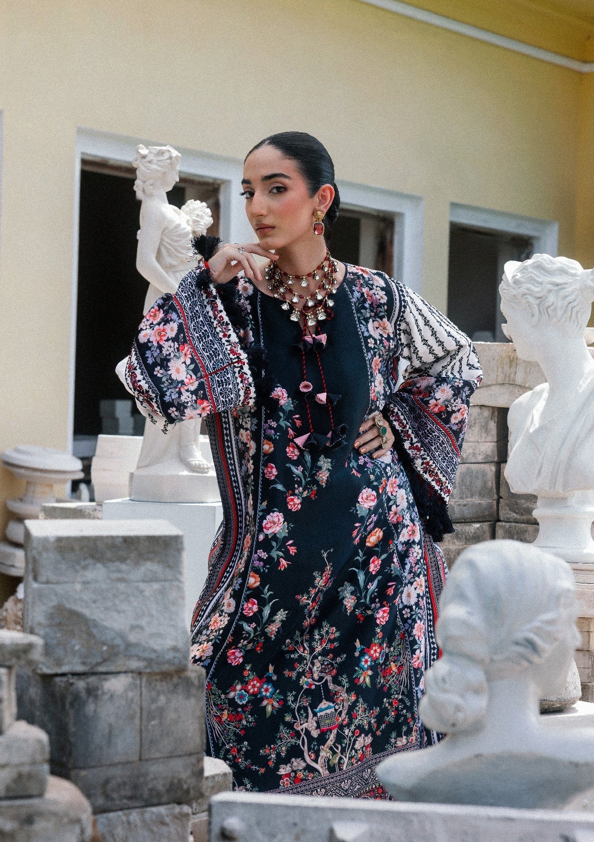Aik Atelier | lady Aik 26 | Lady Aik - Look B2602 - by Libasekhas UK - Registered Vendor of : Aik Atelier - 100% Original Designer Dress
