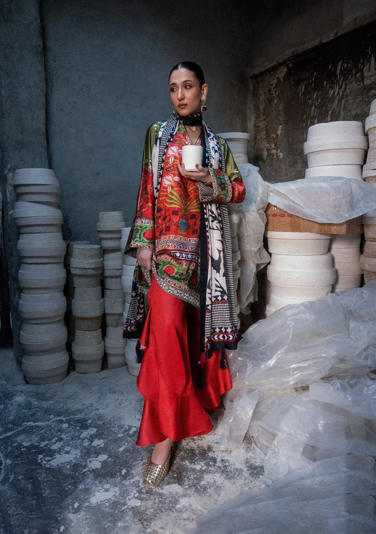 Aik Atelier | lady Aik 26 | Lady Aik - Look B2608 - by Libasekhas UK - Registered Vendor of : Aik Atelier - 100% Original Designer Dress
